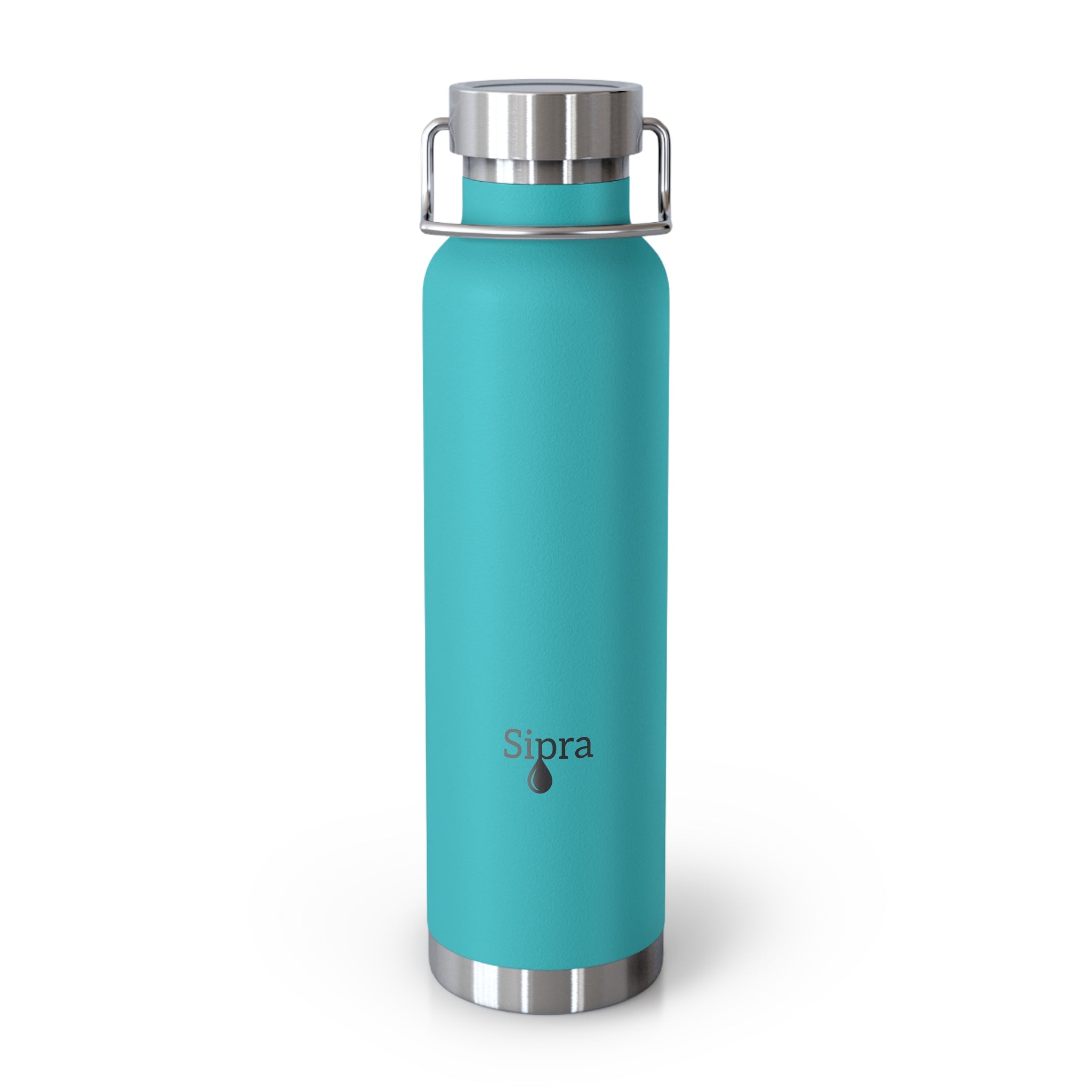 Sipra—22oz Copper Vacuum Insulated Bottle — Stainless Travel Water Thermos