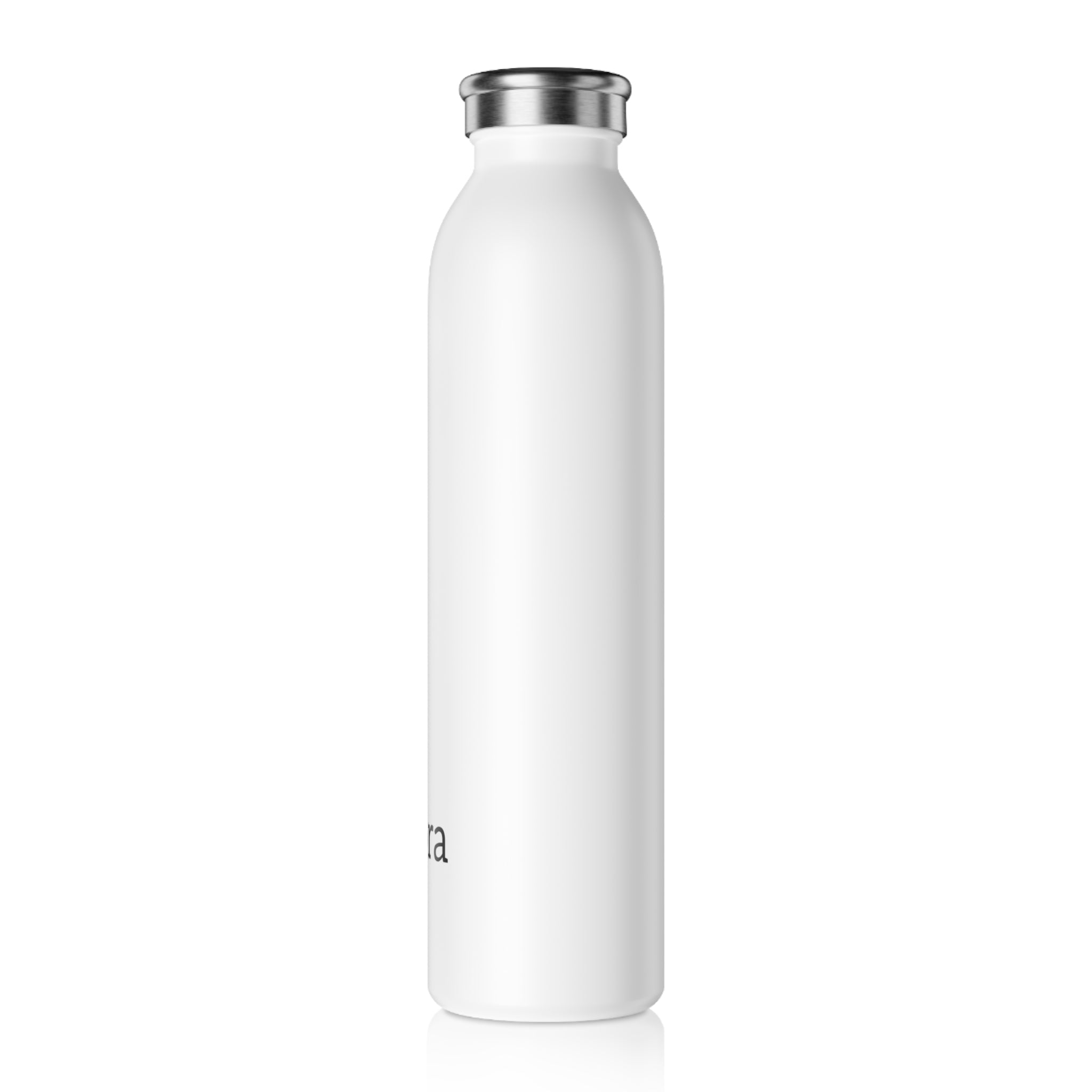 Slim Water Bottle — Minimalist Sipra Logo Stainless Steel Bottle